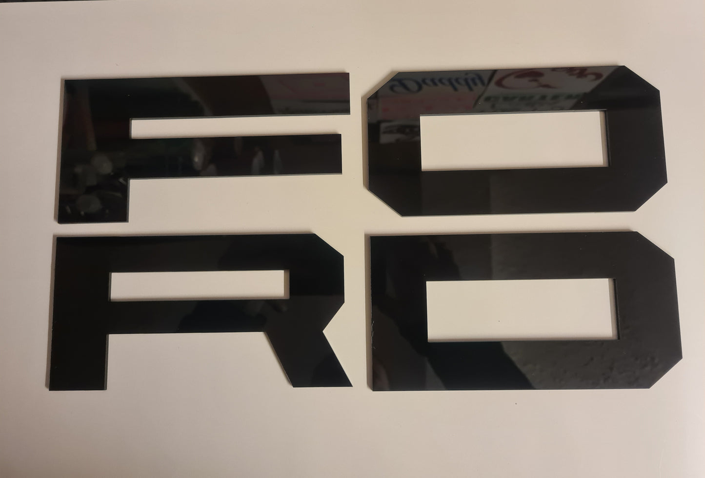 Grill Badge Letters Transit 180mm X 90mm