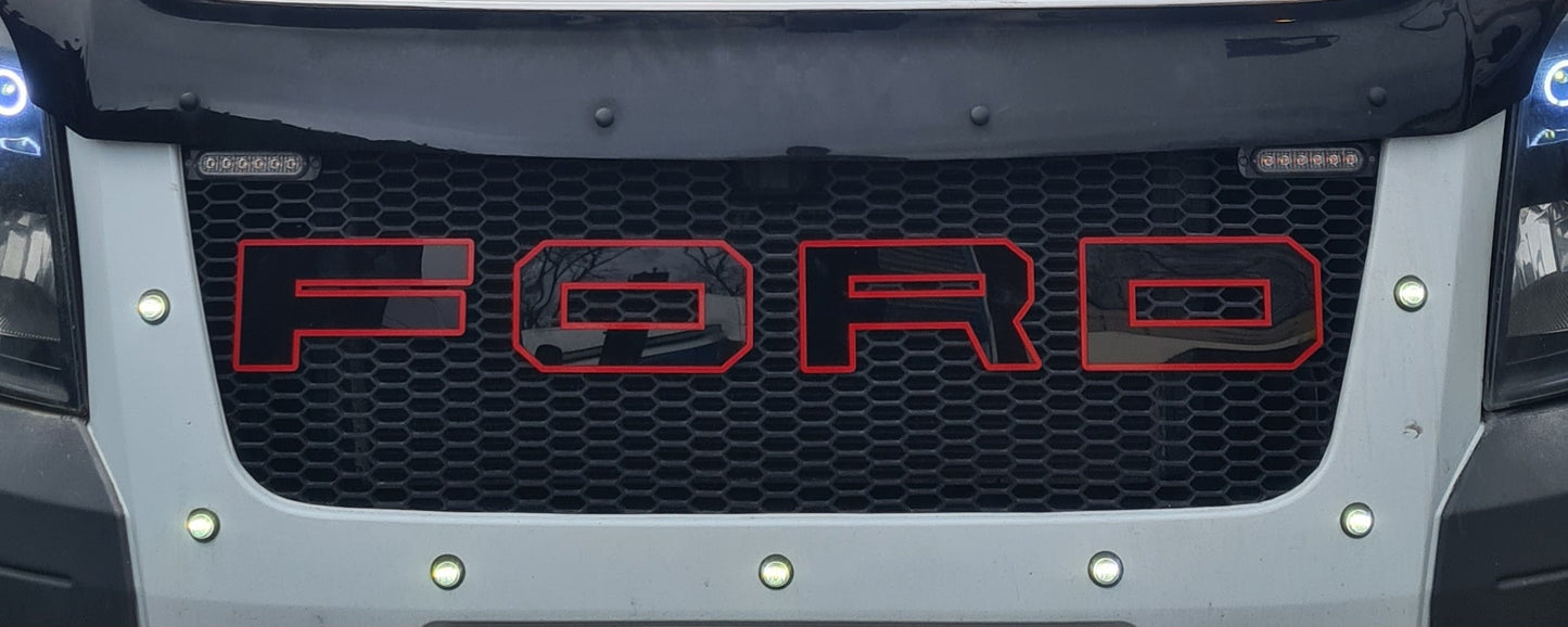 Bumper Letters 190mm X 100mm X4