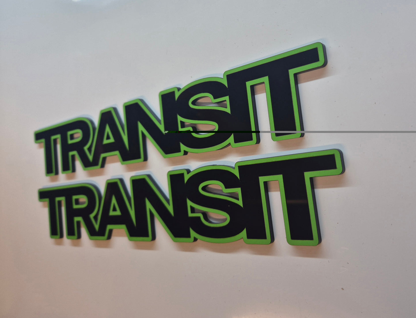 Door Badge X2 Transit Mk7